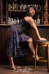 SiaLinda: Rock Phoenix, bunt, transparent, vorne und hinten geschlitzt, asymmetrisch - SiaLinda.com